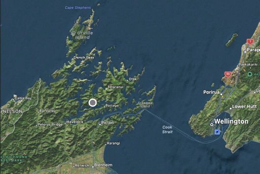 Nopera Bay location